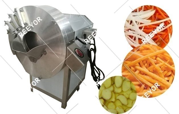 Automatic Potato Chips Making Machine Yam Taro Carrot Sweet Potato Washing  Peeling Slicing Cutter